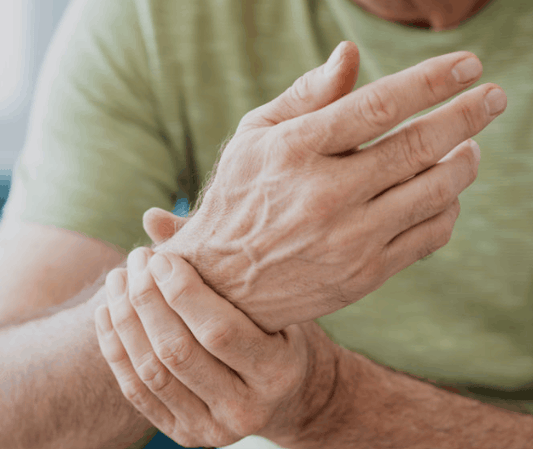 Arthritis pain in hand and fingers