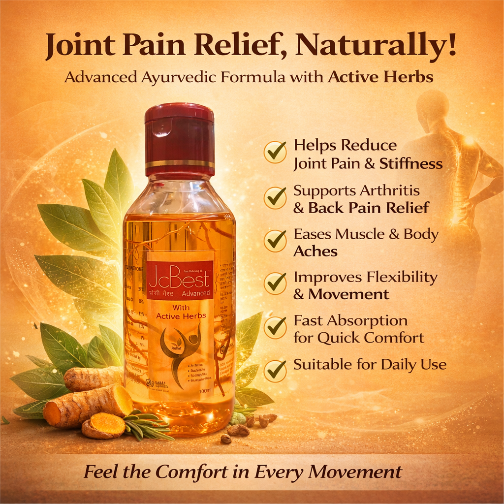 JC Best Oil - Ayurvedic Pain Relief Oil